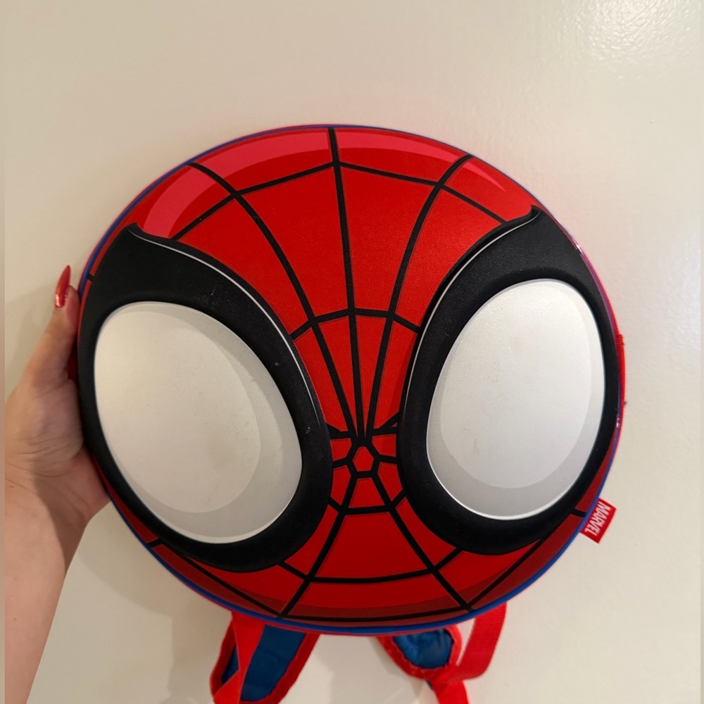 Marvel Spider-Man Red and Black Web Backpack